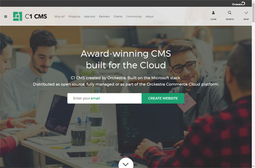 C1 CMS / Composite C1 .NET based Content Management System